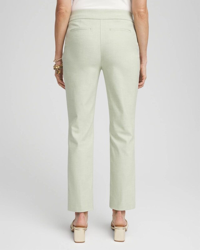 Brigitte Crosshatch Ankle Pants - image 3